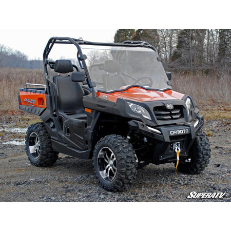 SuperATV CFMOTO UForce 800 Full Windshieldâ€”Scratch - Resistant - MojoMotoSport.com