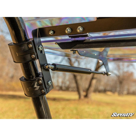 SuperATV CFMOTO UForce 800 Scratch - Resistant Flip Windshield - MojoMotoSport.com