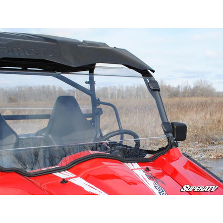 SuperATV CFMOTO ZForce 500 Scratch - Resistant Full Windshield - MojoMotoSport.com