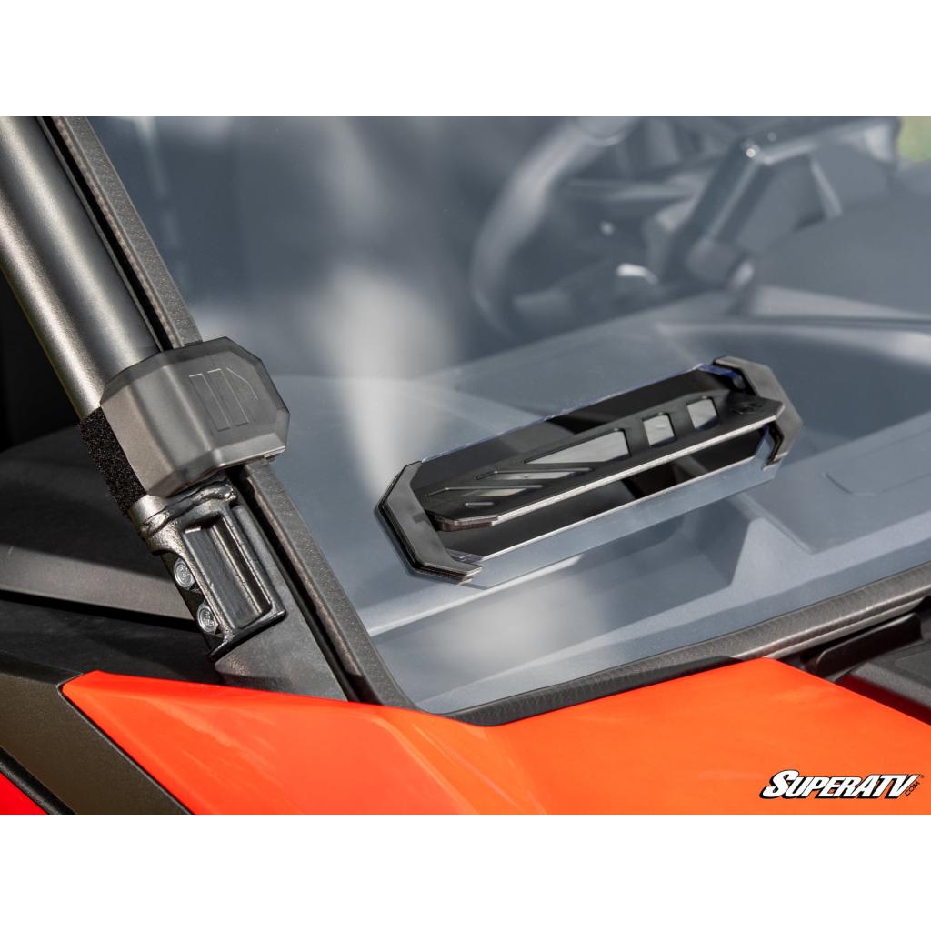 SuperATV CFMOTO ZForce 800 Trail Vented Full Windshield - MojoMotoSport.com
