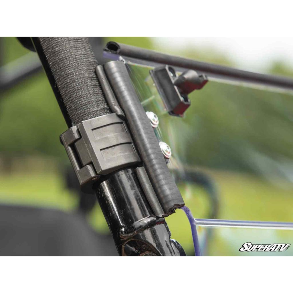 SuperATV Honda Pioneer 1000 Scratch - Resistant 3 - in - 1 Windshield - MojoMotoSport.com