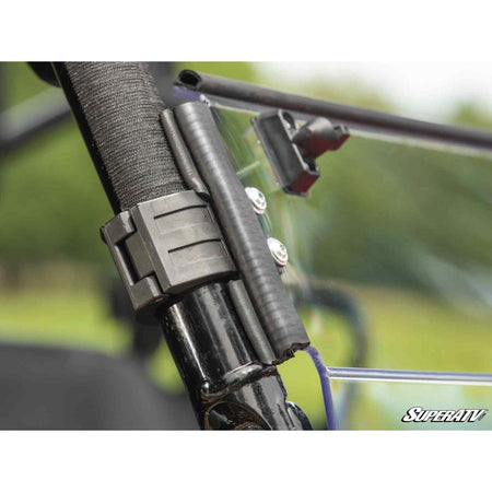 SuperATV Honda Pioneer 1000 Scratch - Resistant 3 - in - 1 Windshield - MojoMotoSport.com