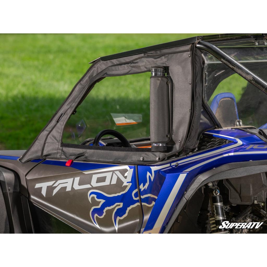 SuperATV Honda Talon 1000 Primal Soft Cab Enclosure Upper Doors - MojoMotoSport.com