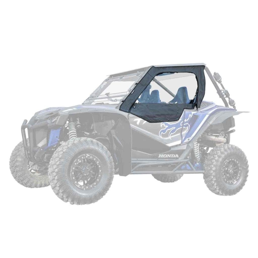 SuperATV Honda Talon 1000 Primal Soft Cab Enclosure Upper Doors - MojoMotoSport.com