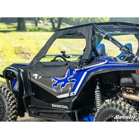 SuperATV Honda Talon 1000 Primal Soft Cab Enclosure Upper Doors - MojoMotoSport.com