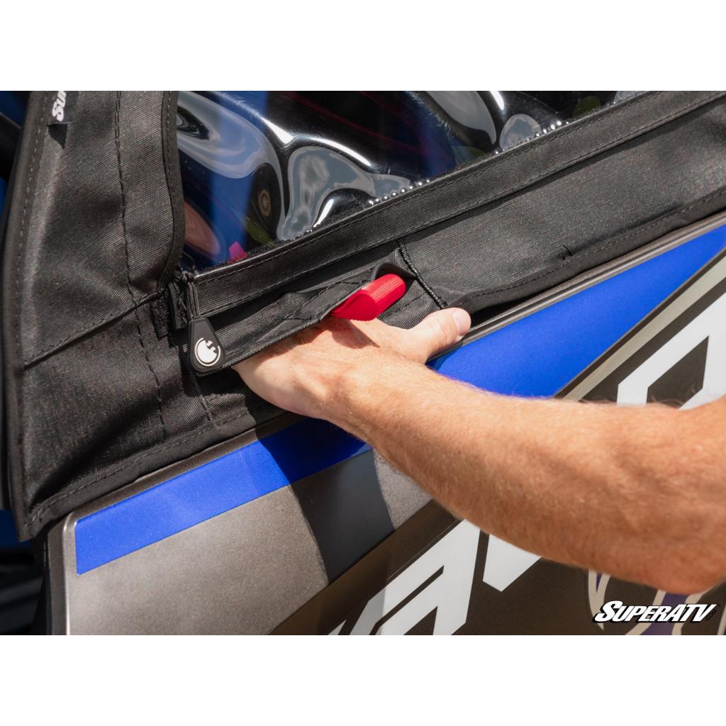 SuperATV Honda Talon 1000 Primal Soft Cab Enclosure Upper Doors - MojoMotoSport.com