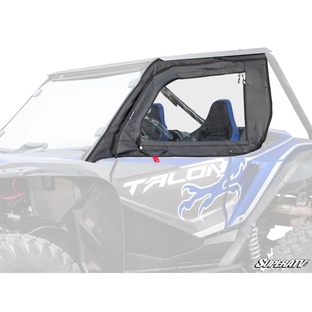 SuperATV Honda Talon 1000 Primal Soft Cab Enclosure Upper Doors - MojoMotoSport.com