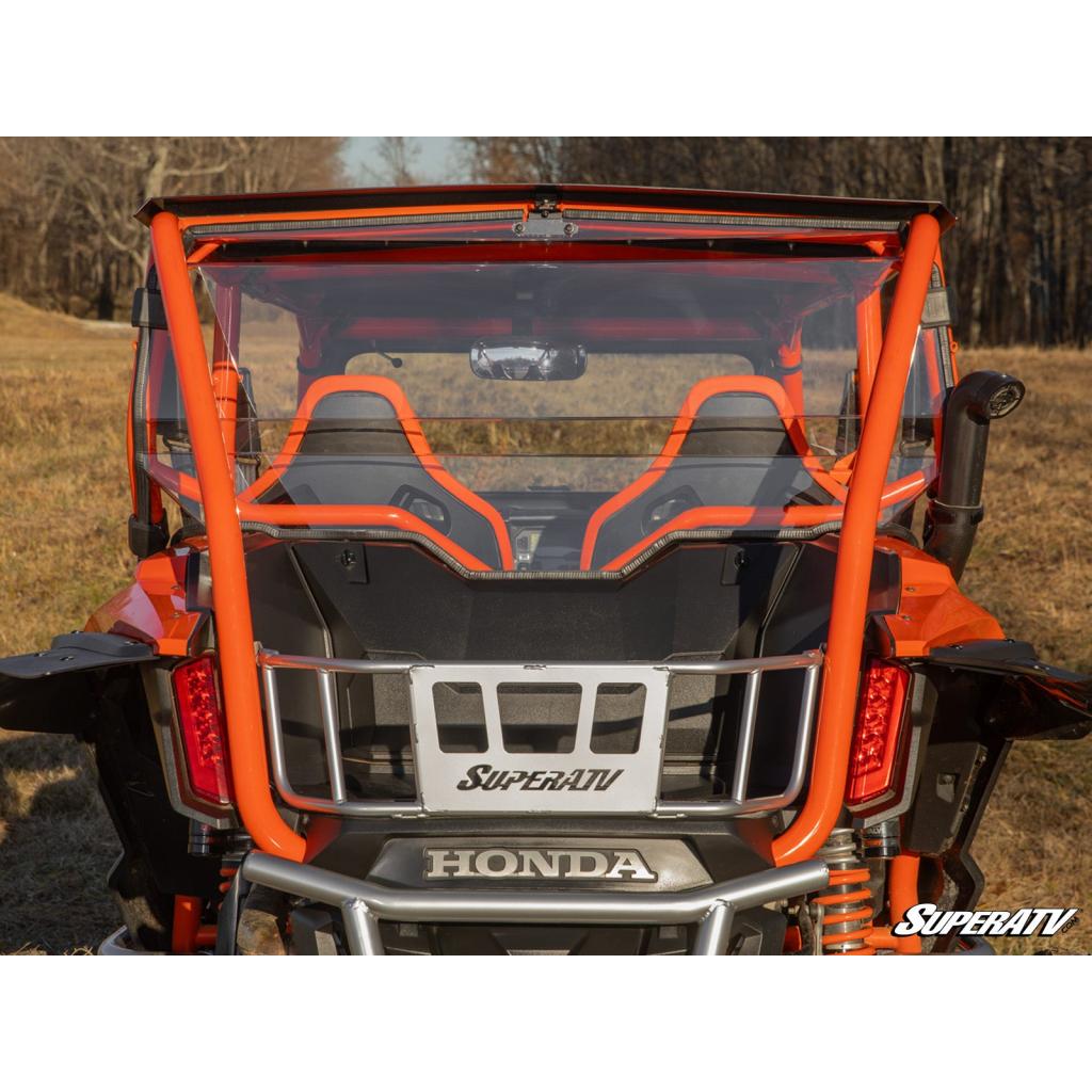 SuperATV Honda Talon 1000 Rear Windshield - MojoMotoSport.com
