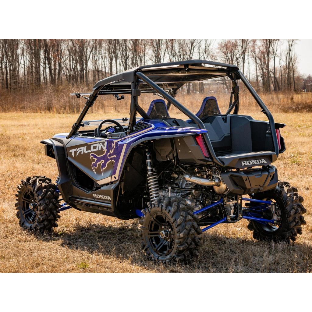SuperATV Honda Talon 1000 Rear Windshield - MojoMotoSport.com