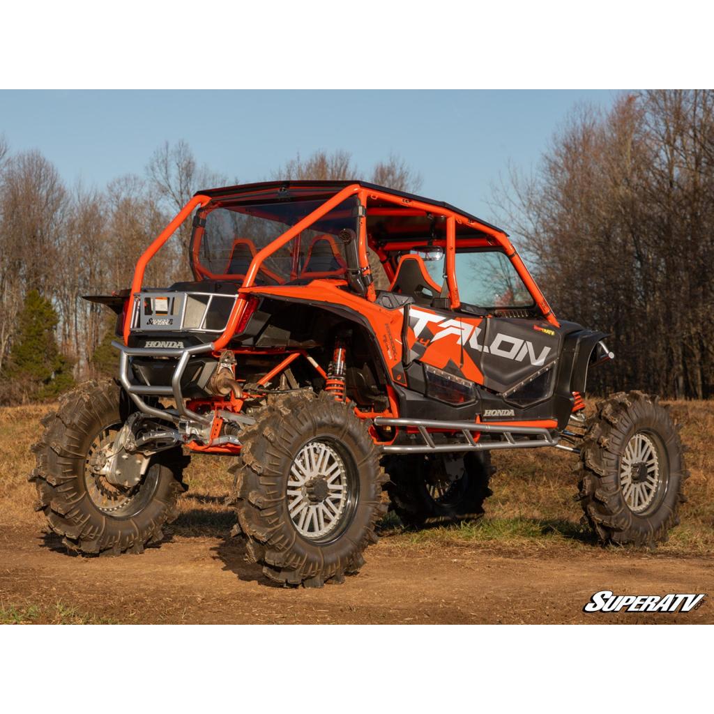 SuperATV Honda Talon 1000 Rear Windshield - MojoMotoSport.com