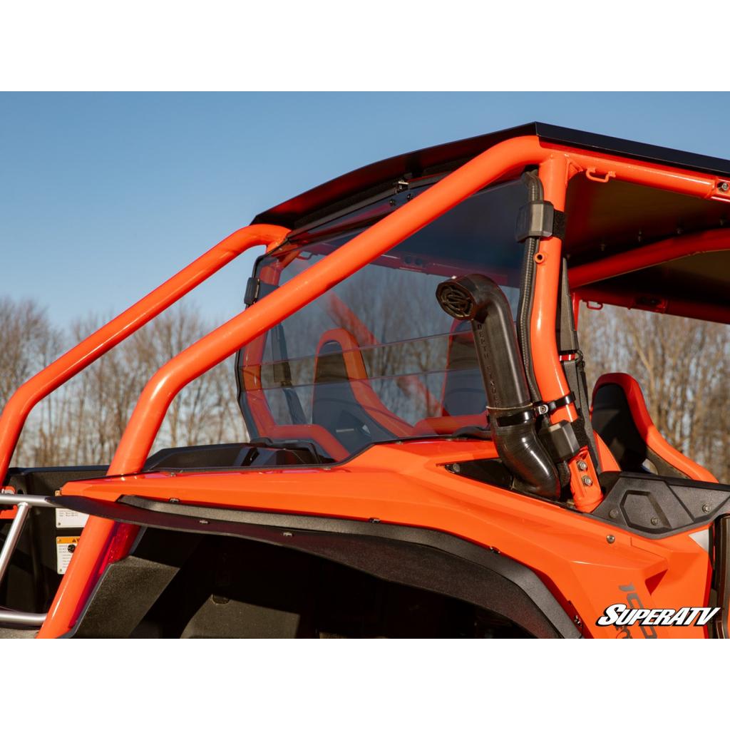 SuperATV Honda Talon 1000 Rear Windshield - MojoMotoSport.com