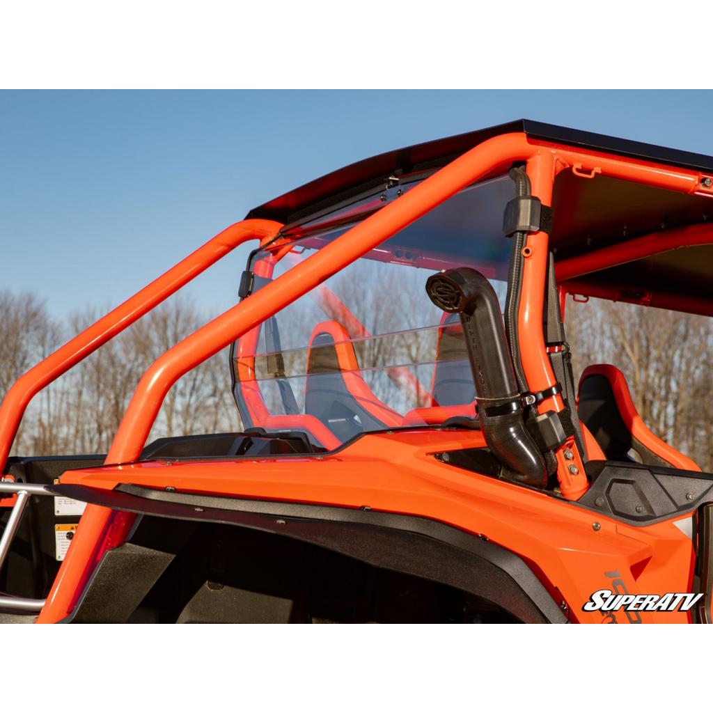 SuperATV Honda Talon 1000 Rear Windshield - MojoMotoSport.com