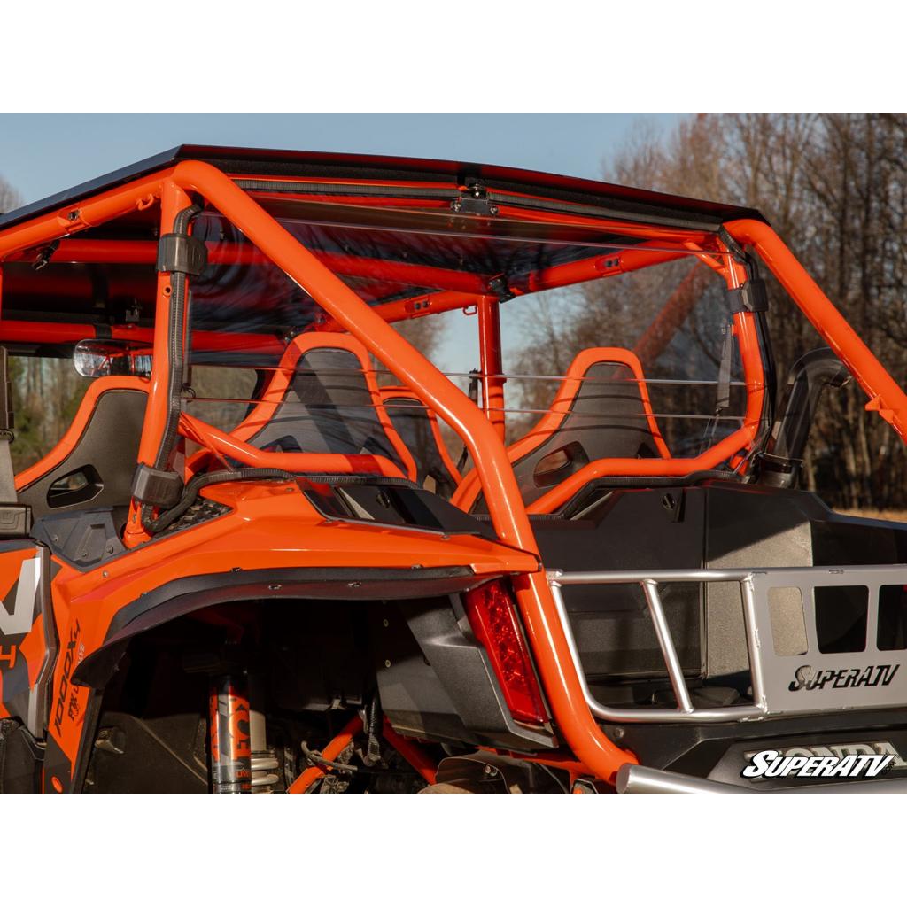 SuperATV Honda Talon 1000 Rear Windshield - MojoMotoSport.com