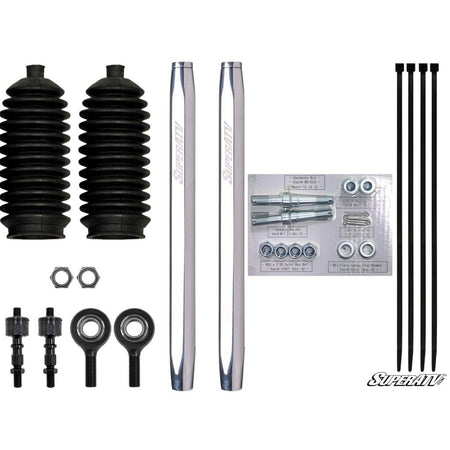 SuperATV Honda Talon 1000R Billet Aluminum Hex Tie Rod Kit - MojoMotoSport.com
