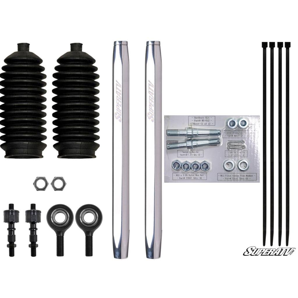 SuperATV Honda Talon 1000X Billet Aluminum Hex Tie Rod Kit - MojoMotoSport.com