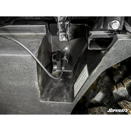 SuperATV Kawasaki Mule Pro Bed Winch - MojoMotoSport.com