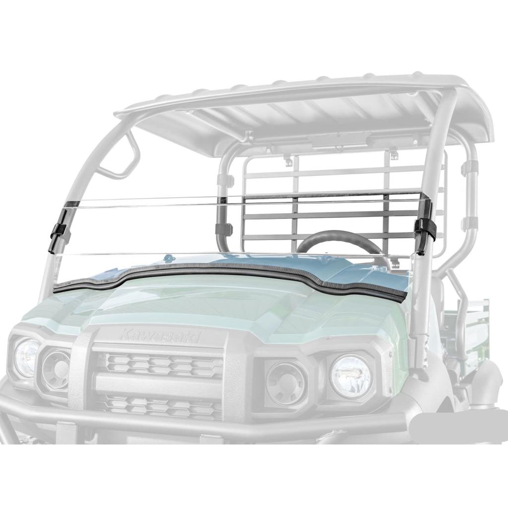 SuperATV Kawasaki Mule SX Half Windshield - MojoMotoSport.com