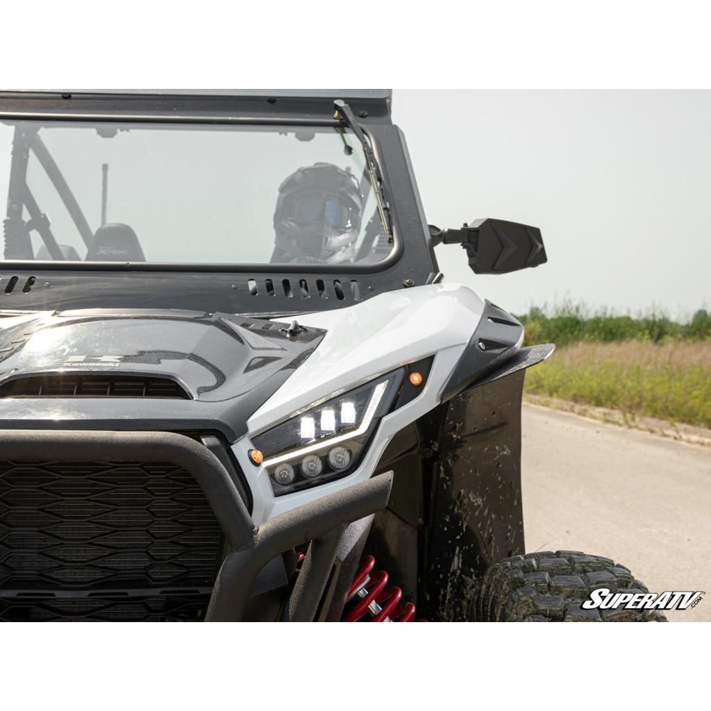 SuperATV Kawasaki Teryx KRX 1000 Deluxe Plug & Play Turn Signal Kit - MojoMotoSport.com