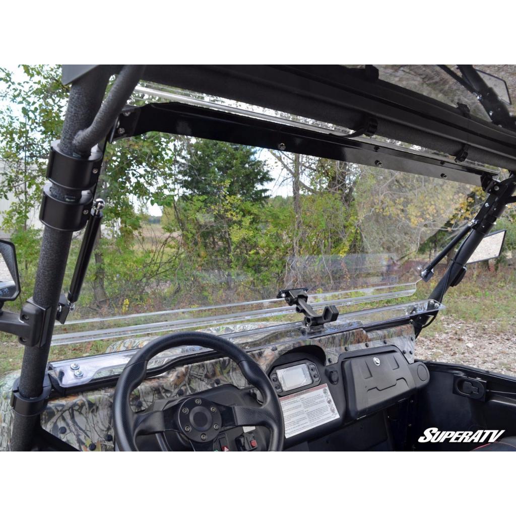 SuperATV ODES Dominator Scratch Resistant Flip Windshield - MojoMotoSport.com