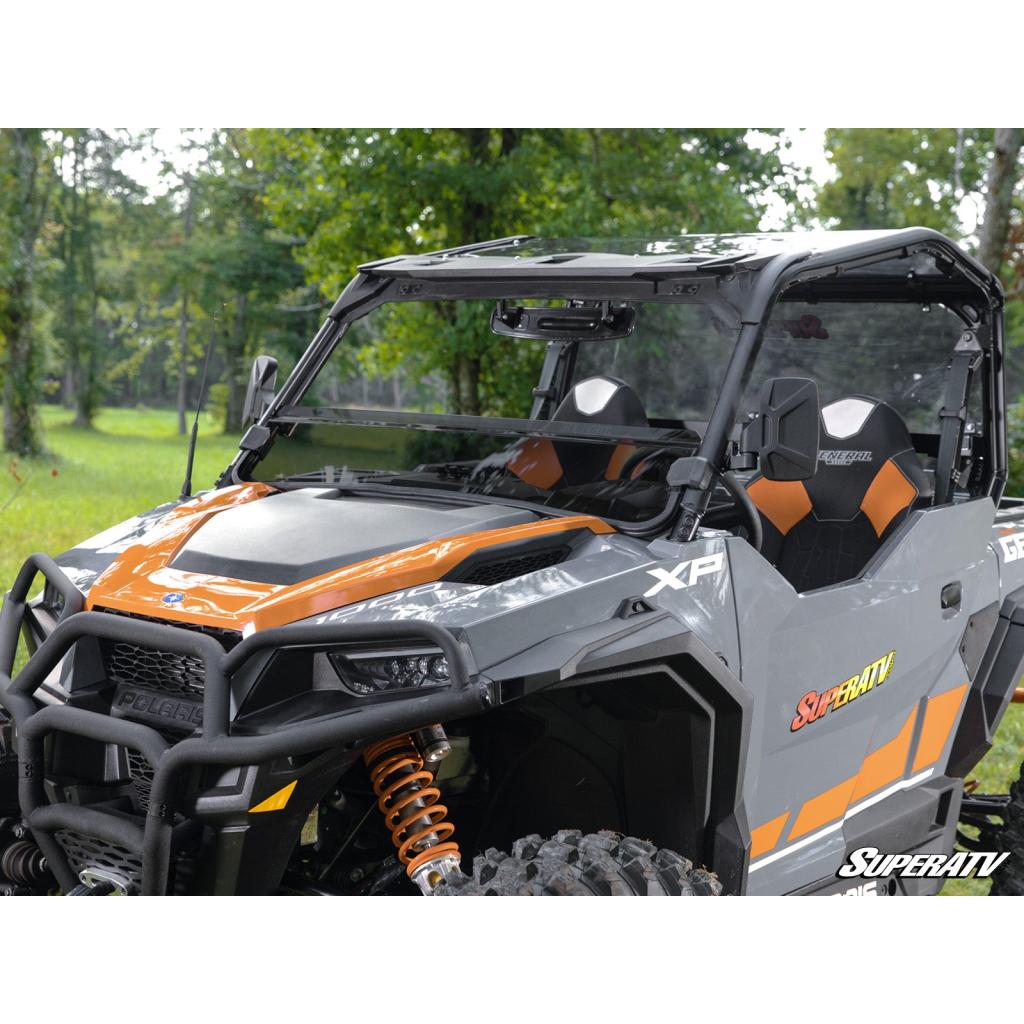 SuperATV Polaris General Half Windshield - MojoMotoSport.com