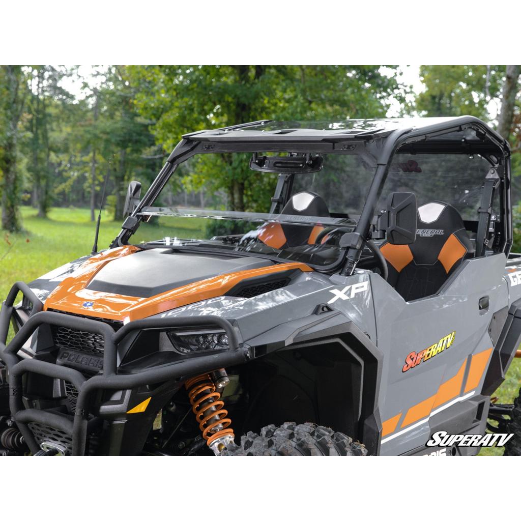 SuperATV Polaris General Half Windshield - MojoMotoSport.com
