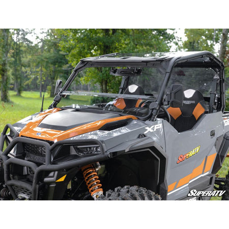 SuperATV Polaris General Half Windshield - MojoMotoSport.com