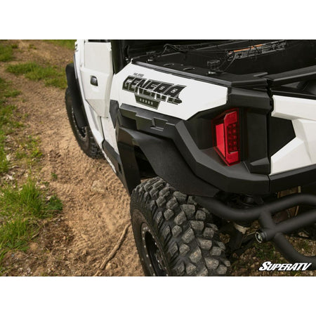 SuperATV Polaris General Low Profile Fender Flares - MojoMotoSport.com