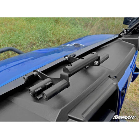 SuperATV Polaris Ranger 570 Scratch Resistant Flip Windshield - MojoMotoSport.com