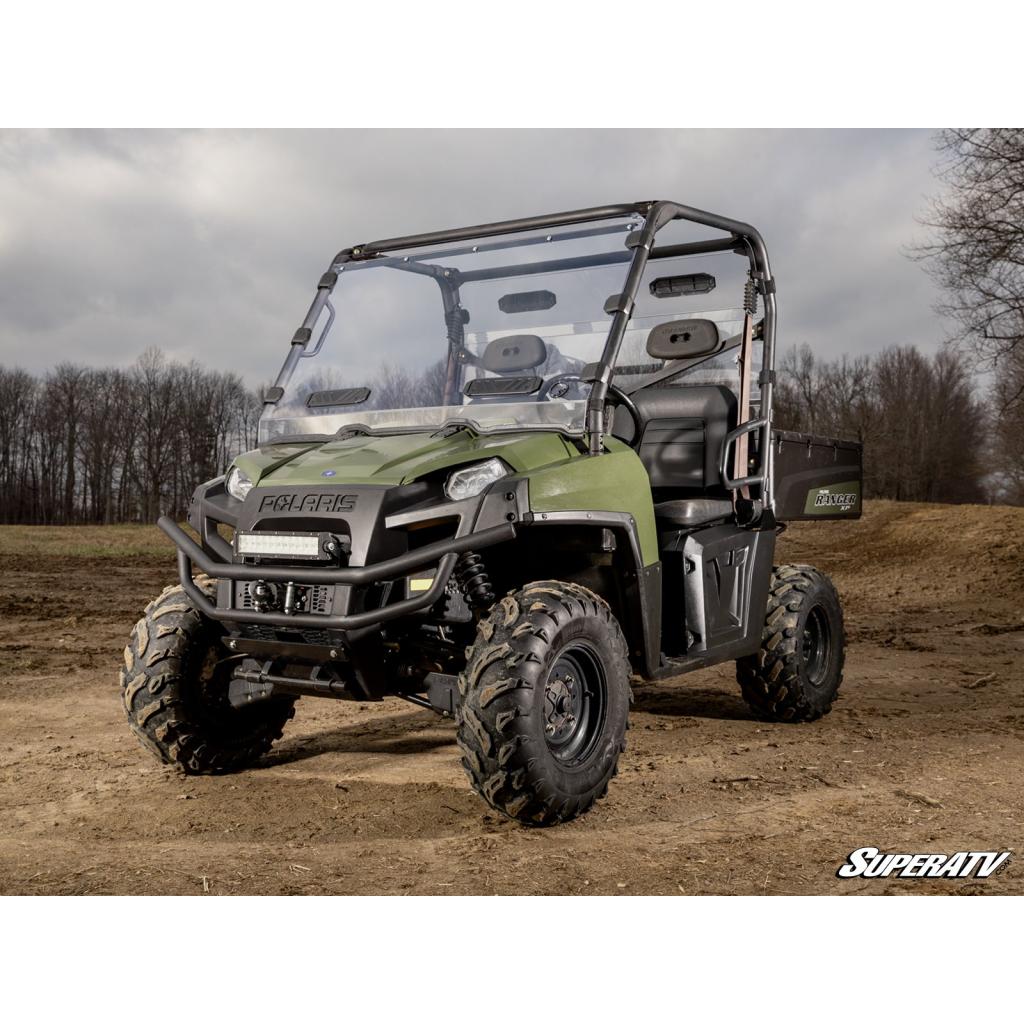 SuperATV Polaris Ranger 800 Vented Full Windshield - MojoMotoSport.com