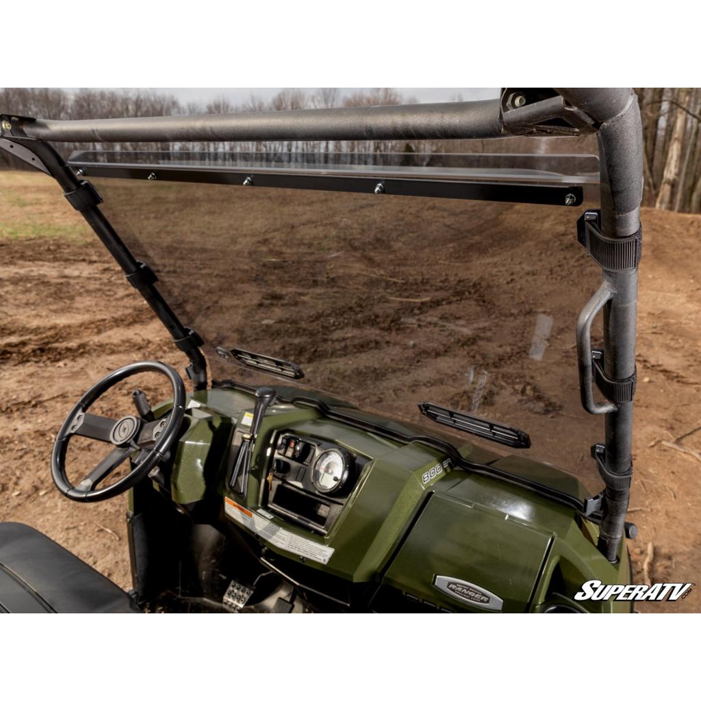 SuperATV Polaris Ranger 800 Vented Full Windshield - MojoMotoSport.com