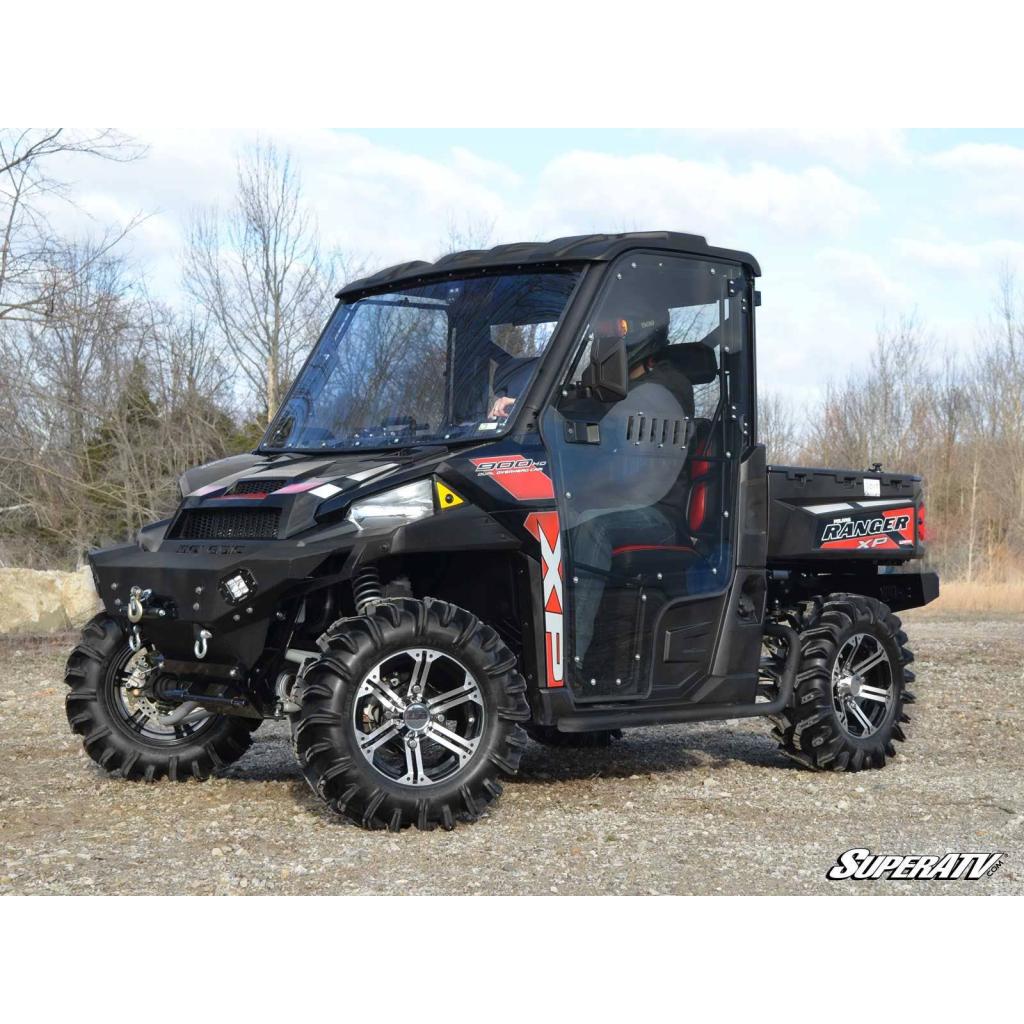 SuperATV Polaris Ranger Cab Enclosure Vented Doors - MojoMotoSport.com