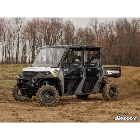 SuperATV Polaris Ranger Crew 1000 Convertible Cab Enclosure Doors - MojoMotoSport.com