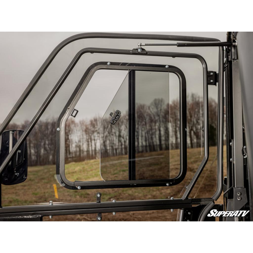 SuperATV Polaris Ranger Crew 1000 Convertible Cab Enclosure Doors - MojoMotoSport.com