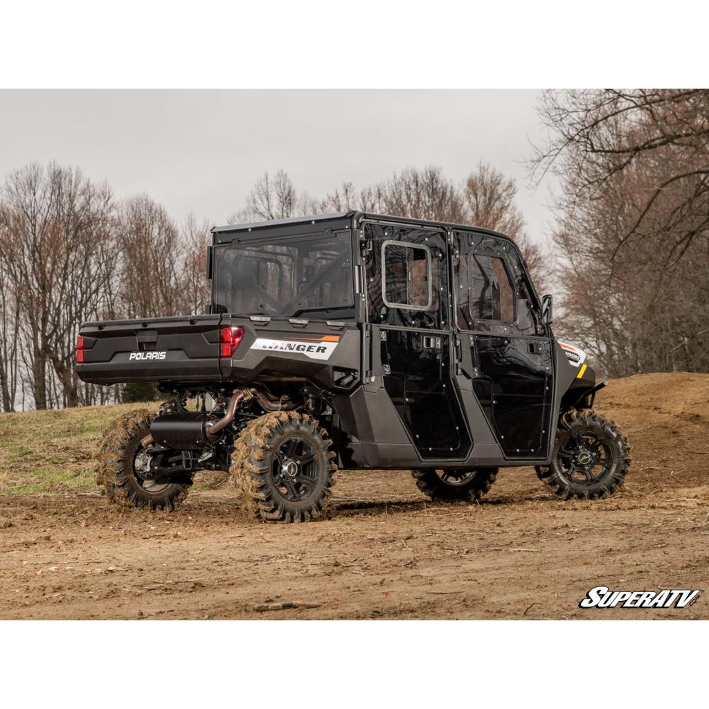 SuperATV Polaris Ranger Crew 1000 Convertible Cab Enclosure Doors - MojoMotoSport.com