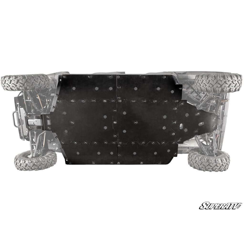 SuperATV Polaris Ranger Crew 1000 Full Skid Plate - MojoMotoSport.com