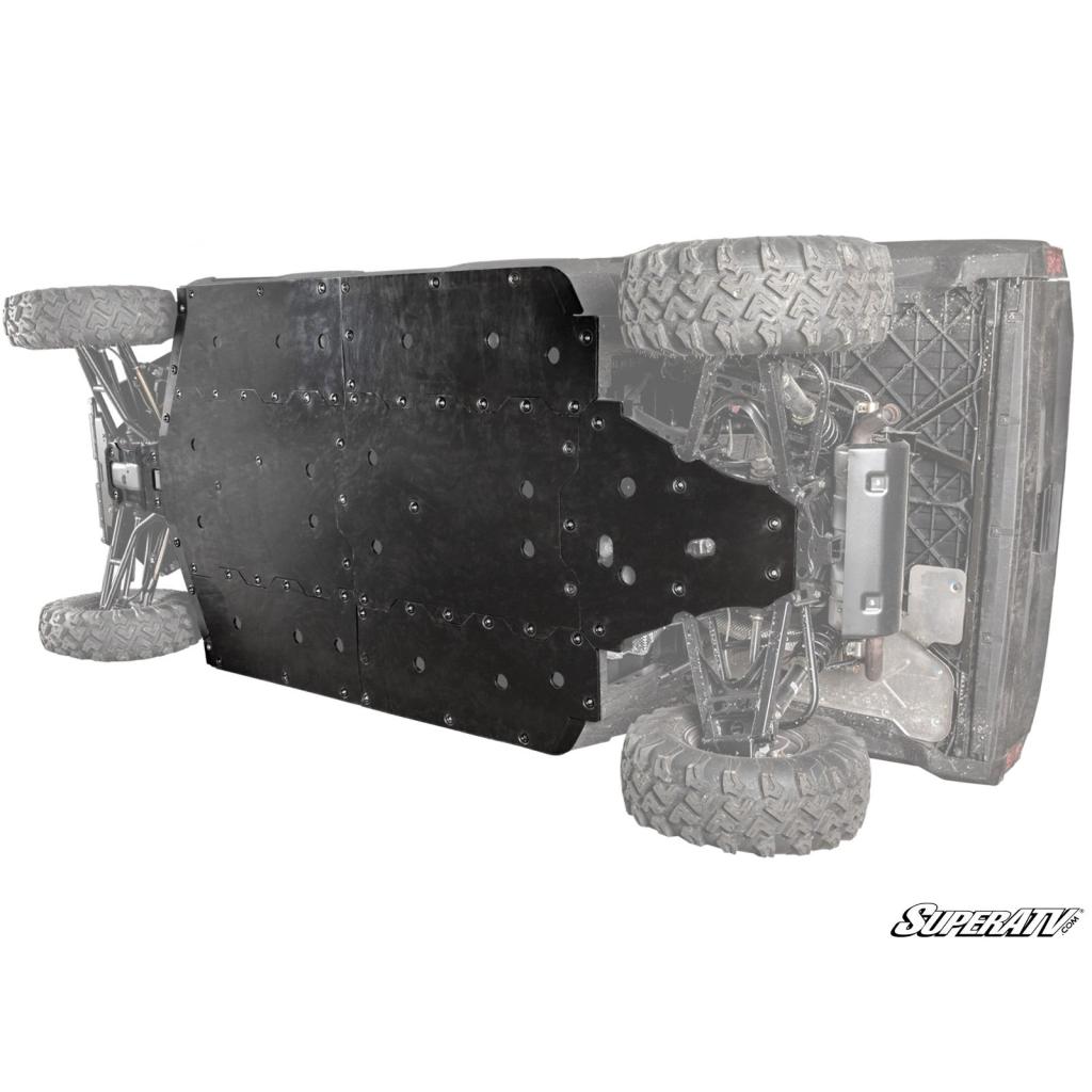 SuperATV Polaris Ranger Crew 1000 Full Skid Plate - MojoMotoSport.com