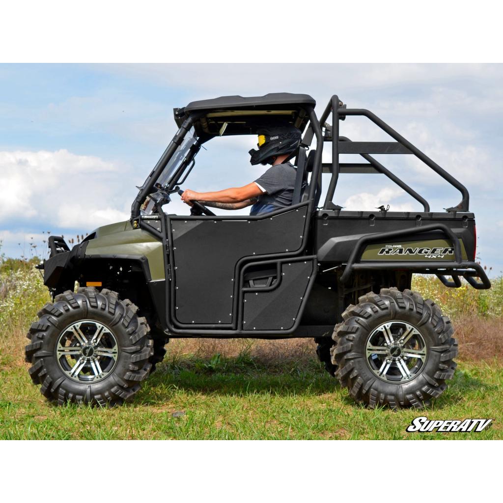 SuperATV Polaris Ranger Full Size 800 Aluminum Doors - MojoMotoSport.com
