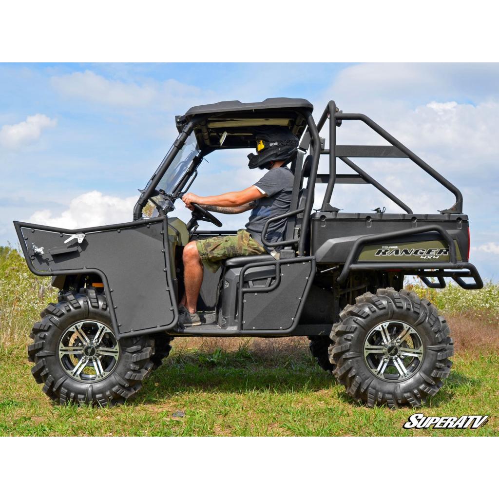 SuperATV Polaris Ranger Full Size 800 Aluminum Doors - MojoMotoSport.com
