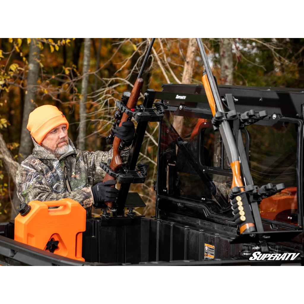 SuperATV Polaris Ranger In - Bed Gun Rack - MojoMotoSport.com