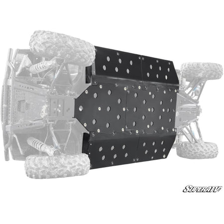 SuperATV Polaris Ranger Midsize 570 Crew Full Skid Plate - MojoMotoSport.com