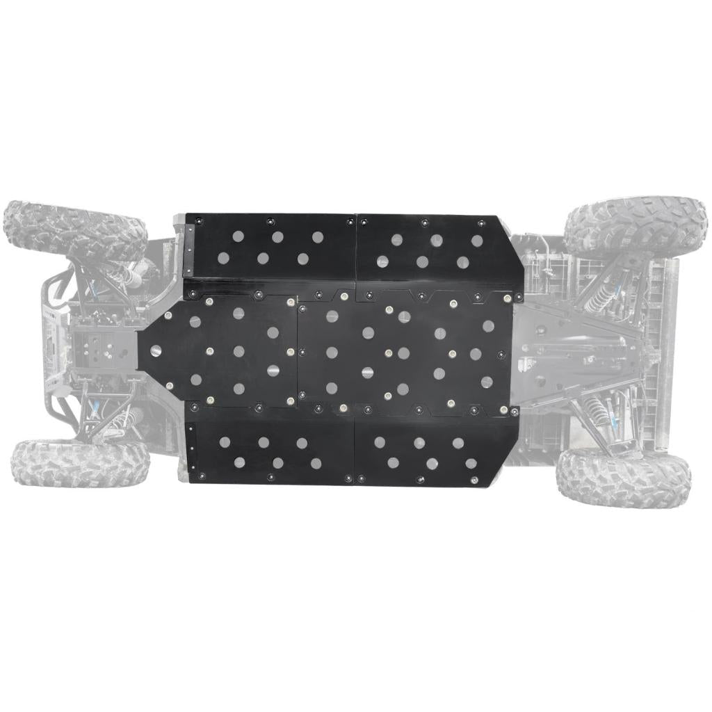 SuperATV Polaris Ranger Midsize 570 Crew Full Skid Plate - MojoMotoSport.com