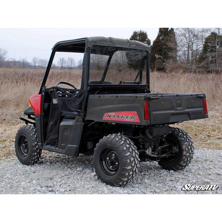 SuperATV Polaris Ranger Midsize Rear Windshield (2015+) - MojoMotoSport.com
