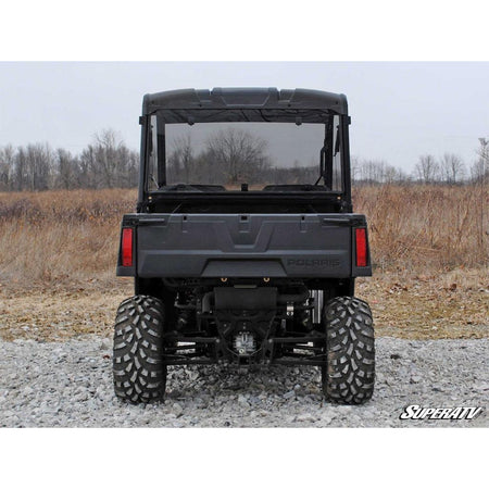 SuperATV Polaris Ranger Midsize Rear Windshield (2015+) - MojoMotoSport.com