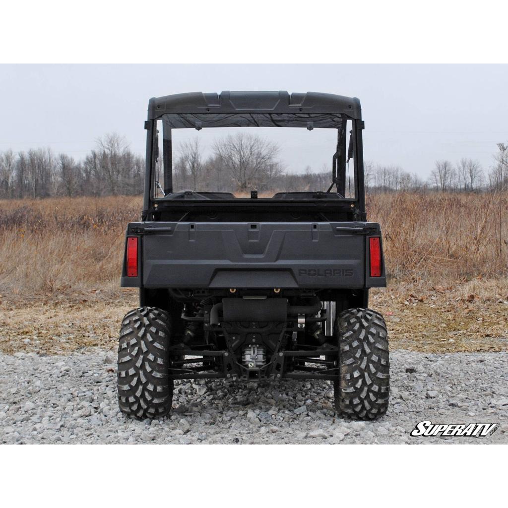 SuperATV Polaris Ranger Midsize Rear Windshield (2015+) - MojoMotoSport.com