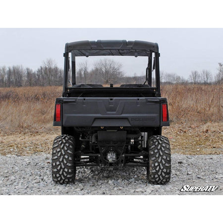SuperATV Polaris Ranger Midsize Rear Windshield (2015+) - MojoMotoSport.com