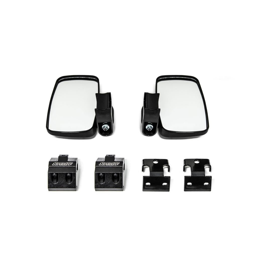 SuperATV Polaris Ranger Side View Mirrors - MojoMotoSport.com