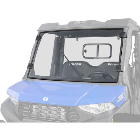 SuperATV Polaris Ranger SP 570 Scratch - Resistant Full Windshield - MojoMotoSport.com
