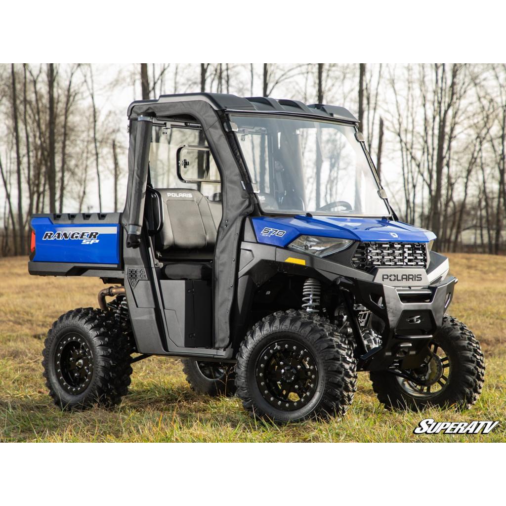 SuperATV Polaris Ranger SP 570 Scratch - Resistant Full Windshield - MojoMotoSport.com
