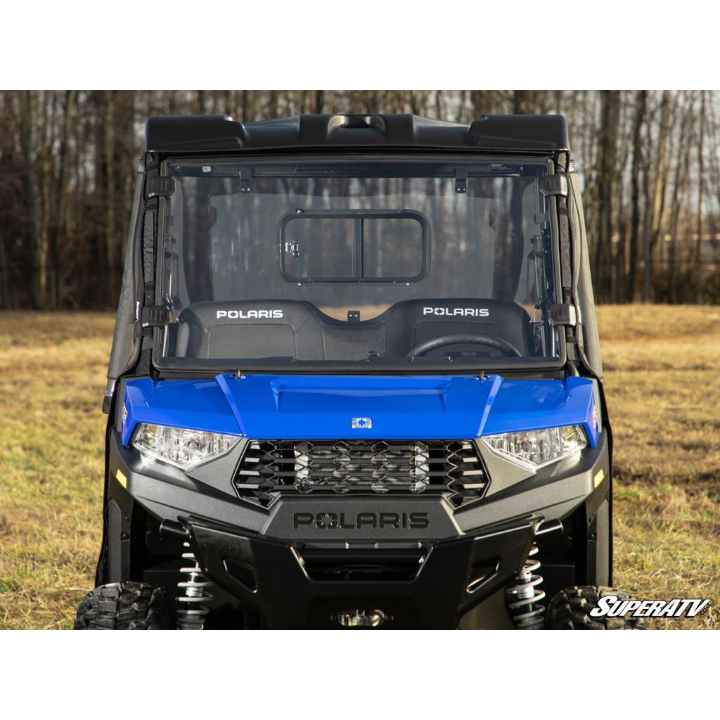 SuperATV Polaris Ranger SP 570 Scratch - Resistant Full Windshield - MojoMotoSport.com
