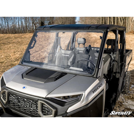 SuperATV Polaris Ranger XD 1500 Scratch - Resistant Full Windshield - MojoMotoSport.com